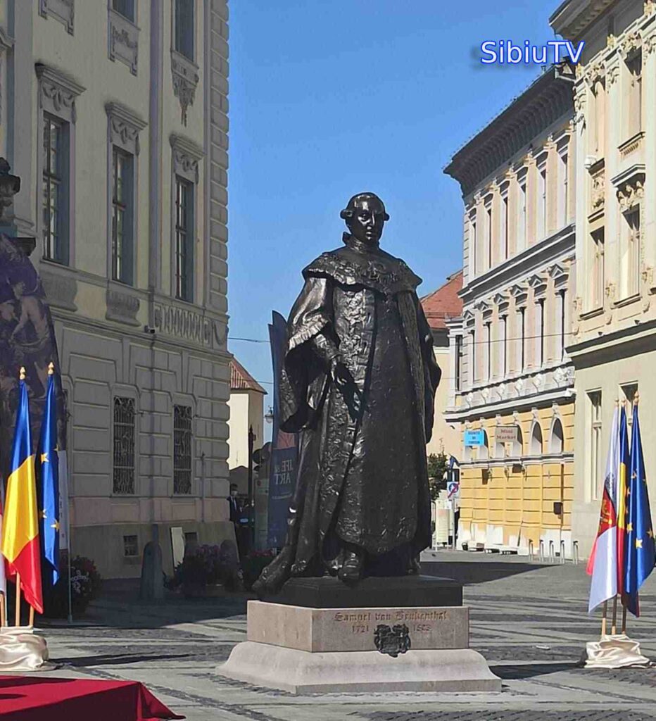 statuia sibiu Brukenthal