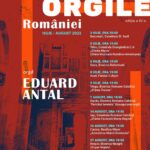 Eduard Antal ajunge cu turneul naţional “Orgile României” în Transilvania, între 5 şi 9 iulie. PROGRAM